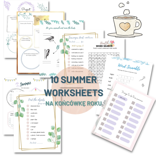 7 SUMMER WORKSHEETS
