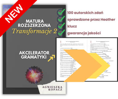 TRANSFORMACJE 2 MATURA ROZSZERZONA: AKCELERATOR GRAMATYKI