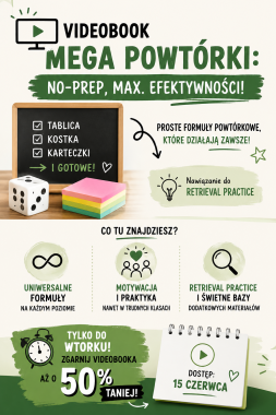 Videobook MEGA POWTÓRKI NO PREP przedsprzedaż