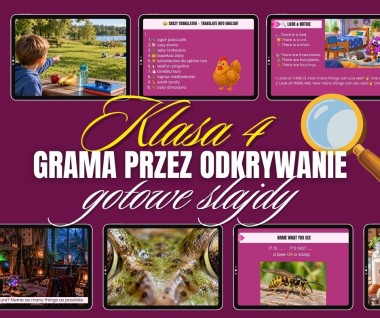 KLASA 4: GRAMA PRZEZ ODKRYWANIE